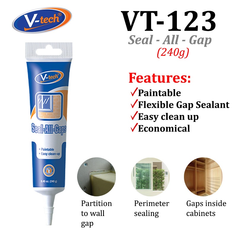 YY DiY V-TECH VT-123 240g ซีลทุกช่องว่าง