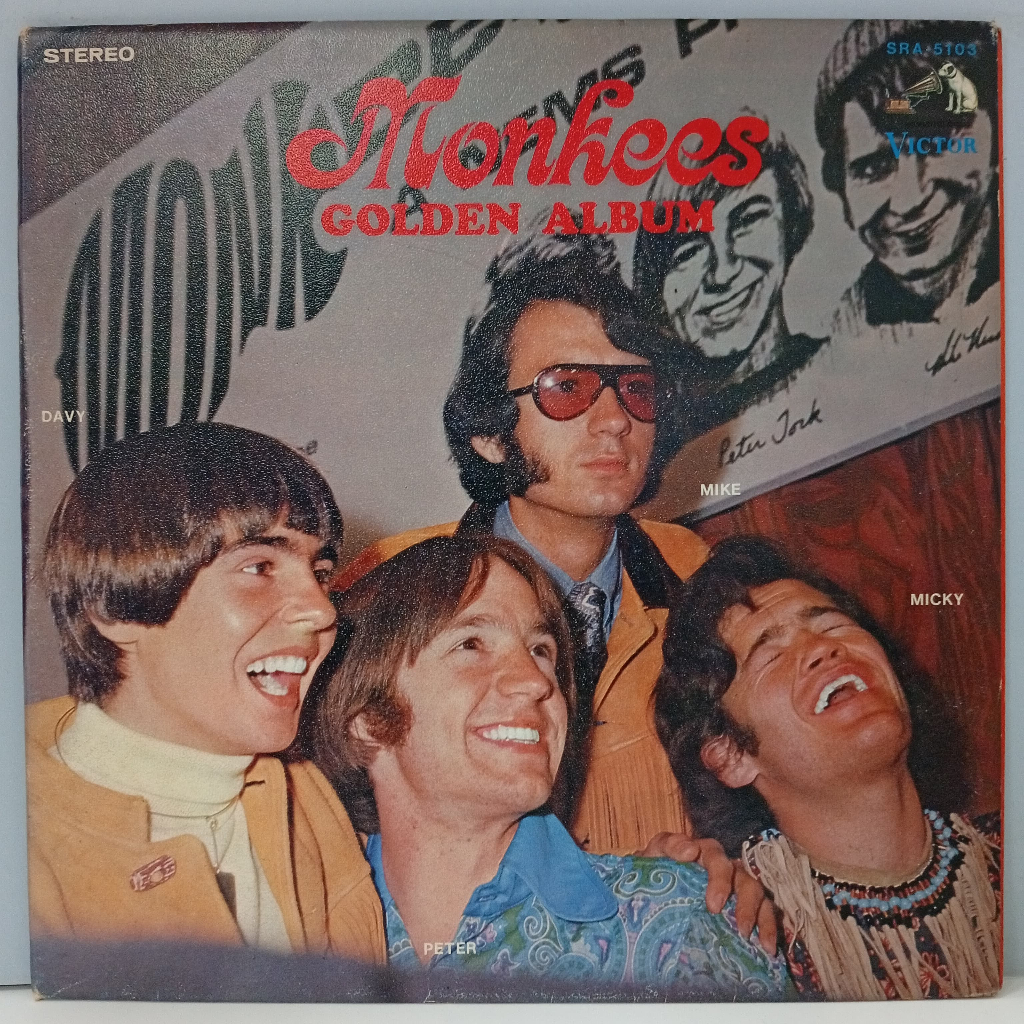 CC29-47 LP TERPAKAI [ MONKEEPES - GOLDEN ALBUM ] LP มือสอง < G >