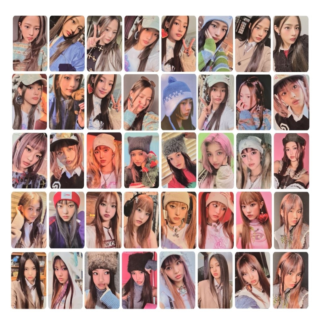 NEWJEANS NJZ OMG โฟโต้การ์ด & POB MINJI HANNIELLE HAERIN HYEIN