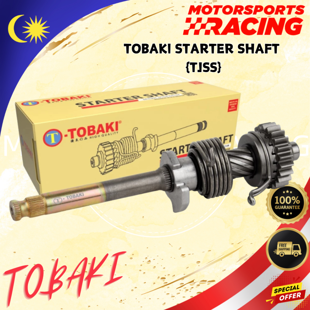 E.BONUS/SPORT BONUS/E.SMART TOBAKI STARTER SHAFT STANDARD FULL SET STD SYM EBONUS ESMART 110