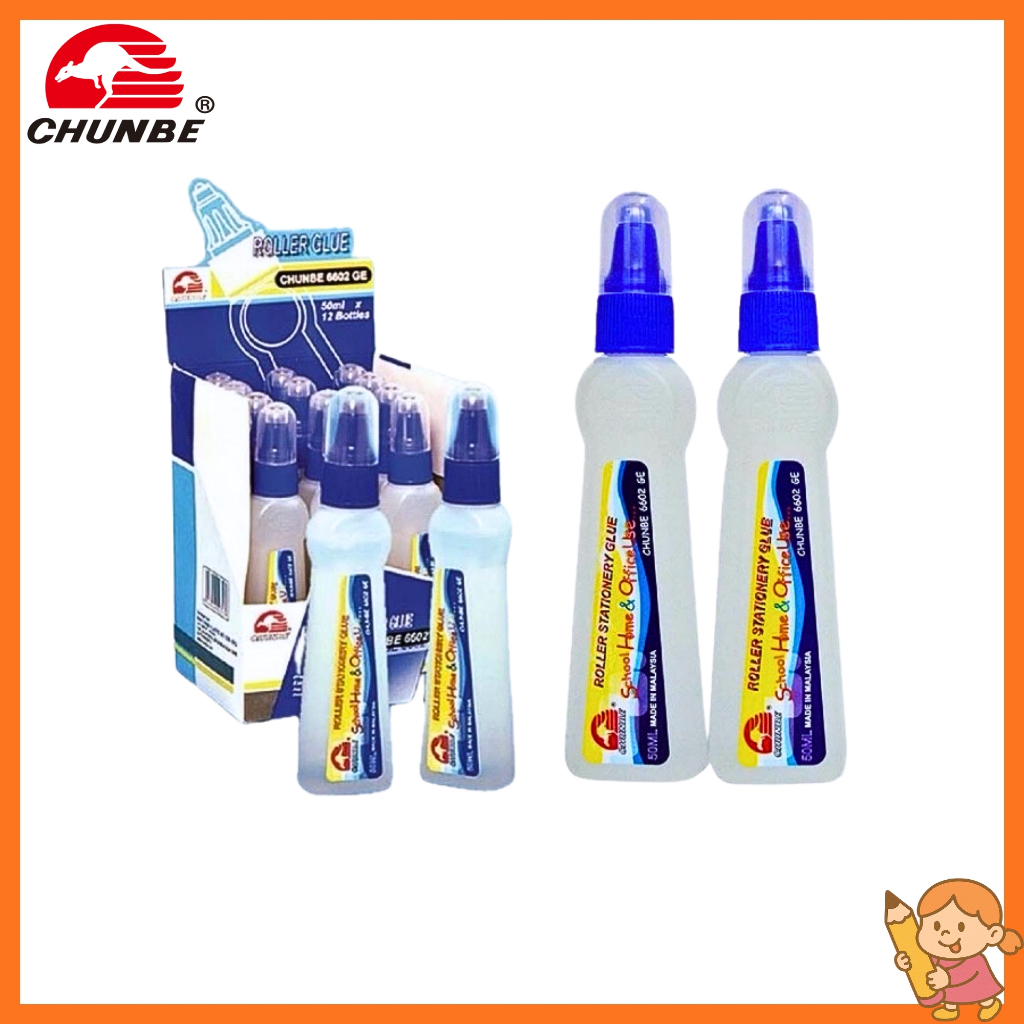 CHUNBE 6602 กาวน้ําโลหะลูกกลิ้งกาว 50ML 6602GE