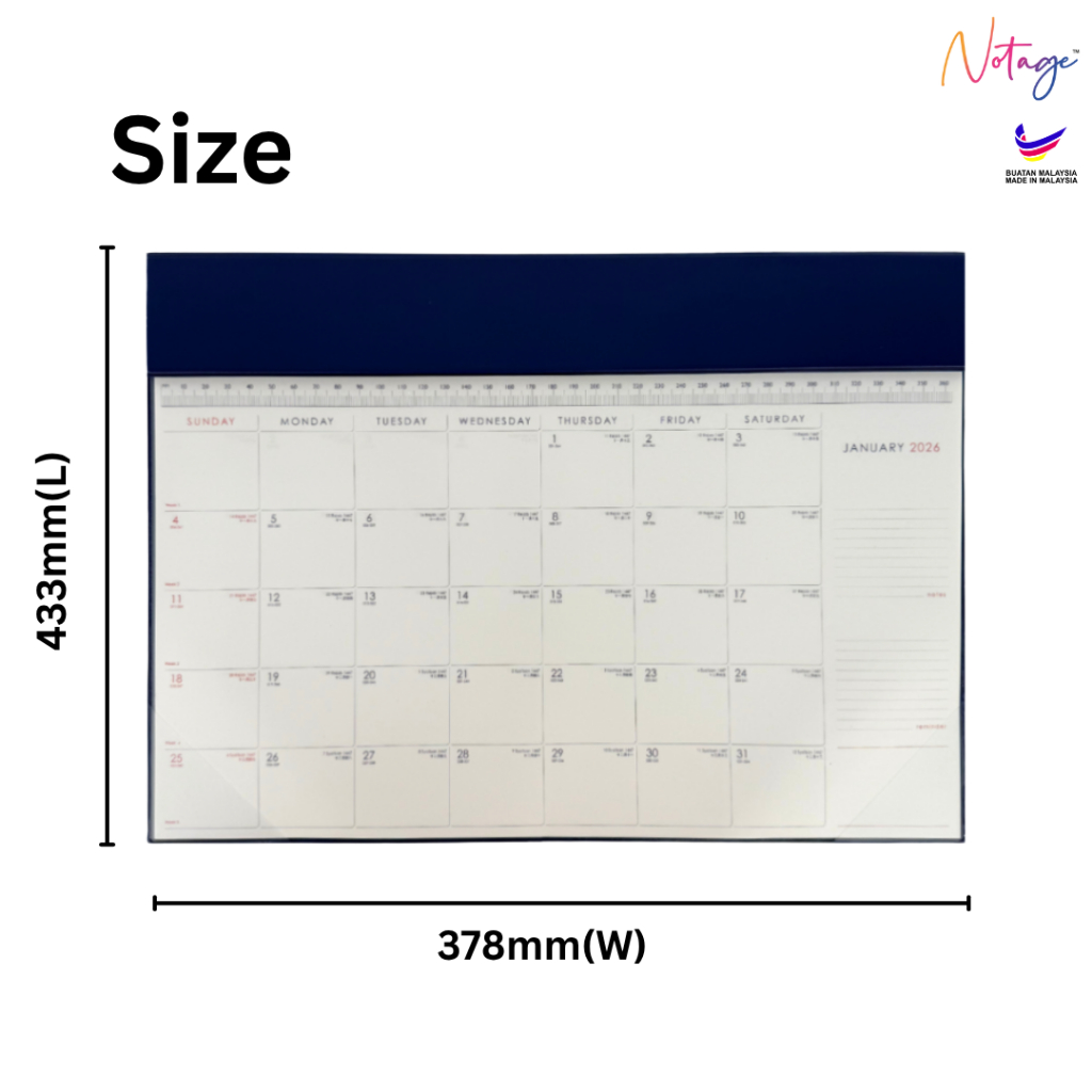 [ขนาดเล็ก] ตารางวางแผน2026วางแผนโต๊ะส่วนตัวรายเดือนสํานักงานตารางออแกไนเซอร์วางแผนปฏิทินไดอารี่ปกพีวีซี พีดีพี - รูปที่ 5