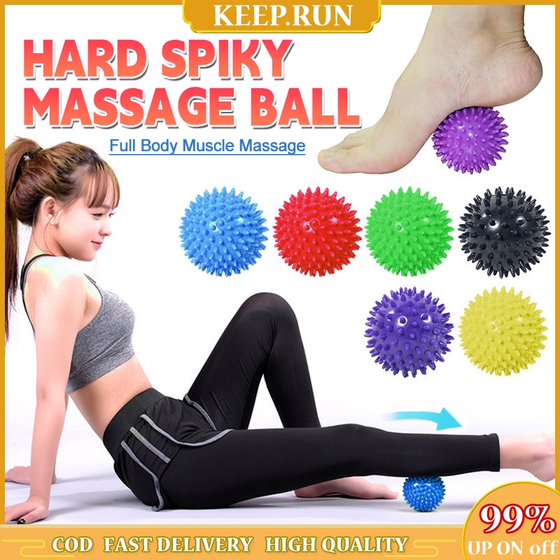 Spiry Ball Massage Trigger Relief Massage yoga Ball Point Hand การออกกําลังกายความเครียดบรรเทาลูกบอล