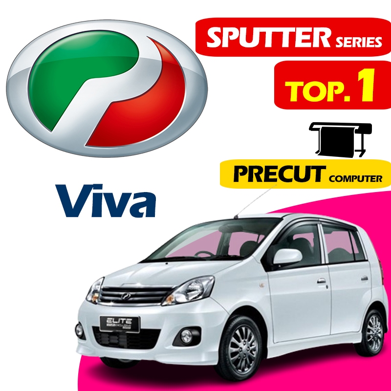 PERODUA Viva (Nano ceramic sputter HD IR99) PRECUT car ทินท์ kereta UV ฟิล์มกระจก 99%