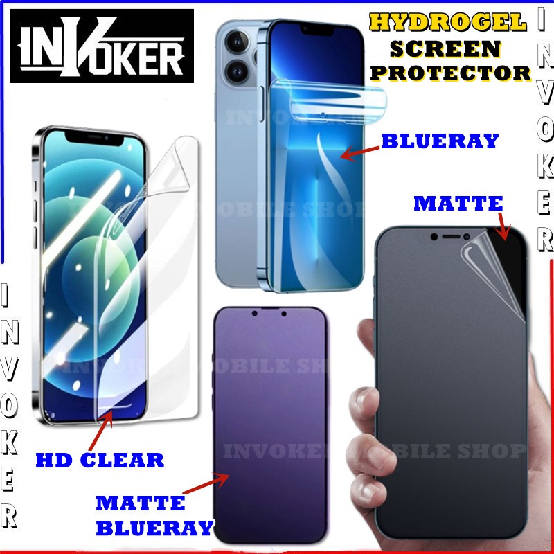 Huawei P30 Pro / P30 Lite / P30 / P20 Pro / P20 / P20 Lite / ฟิล์มกันรอยหน้าจอ Hydrogel