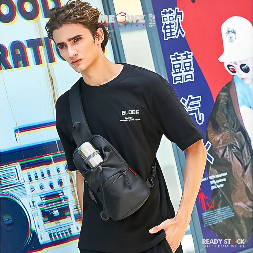 END & START Messenger กระเป๋าสะพายข้างรองรับกระติกน้ํา