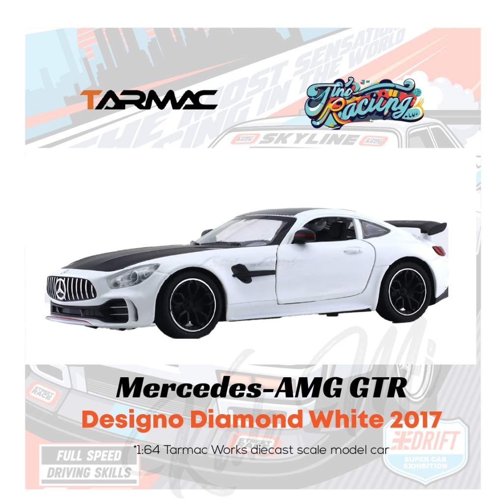 Mercedes-AMG GTR Designo Diamond White 2017