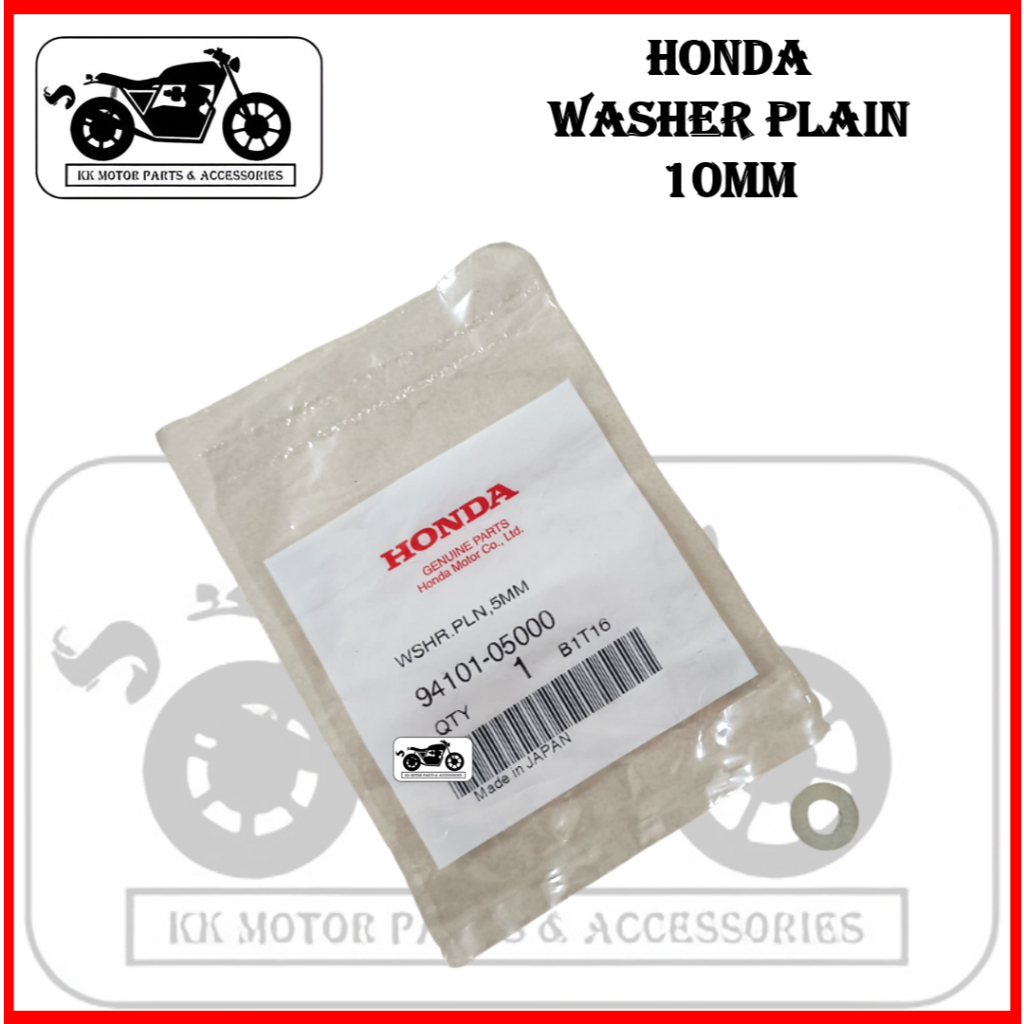 WASHER PLAIN 10MM (94101-10000) RS150R V1 V2 V3/ RS-X V1 V2/ ADV150/ ADV160/ VARIO 150/ VARIO 160