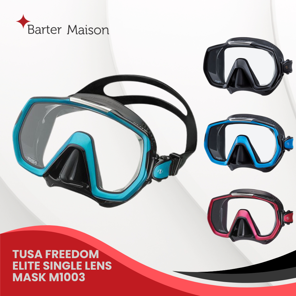 Tusa Freedom Elite Single Lens Mask M1003