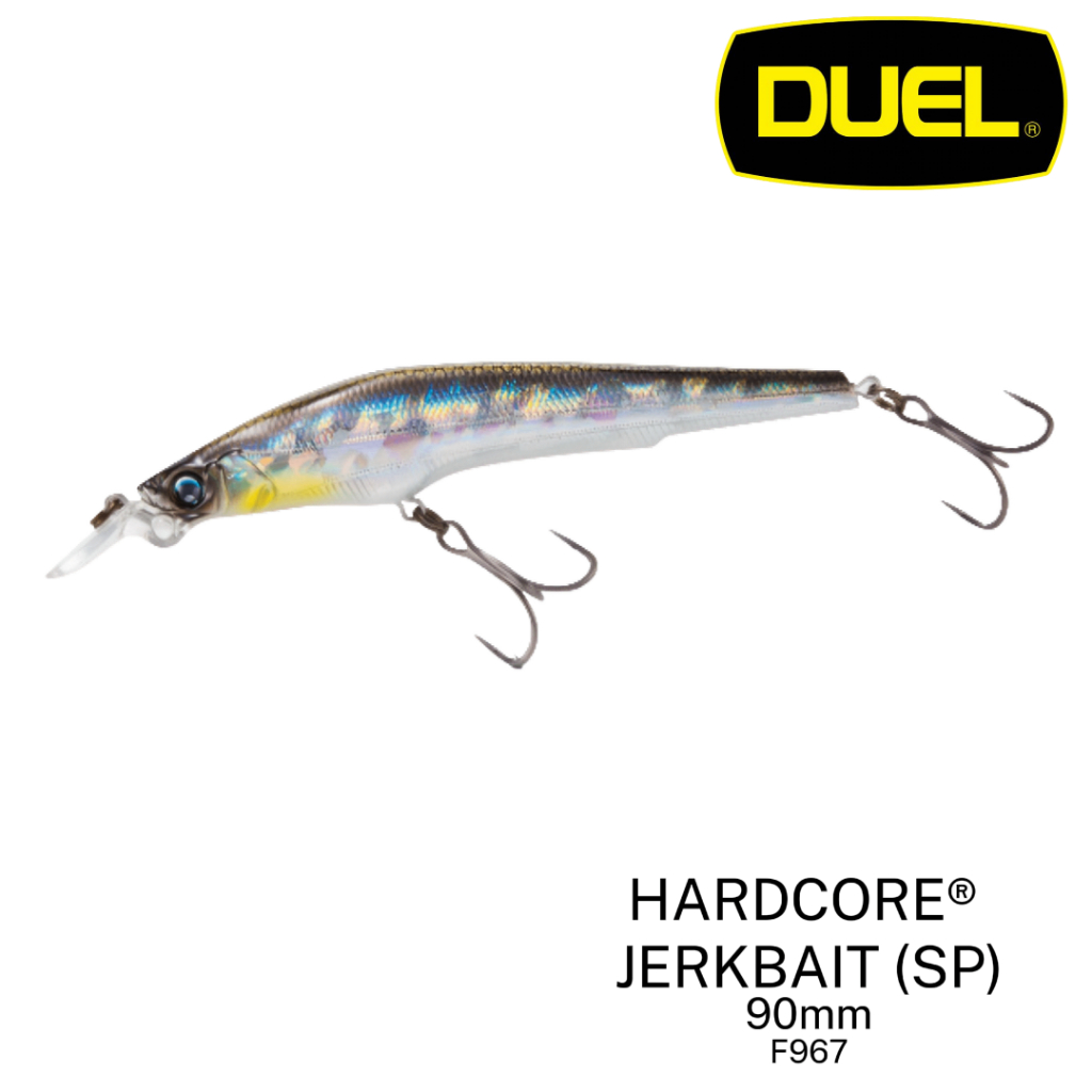 DUEL - HARDCORE 90mm F967JERKBAIT 90SP SUSPENDING FISHING LURES