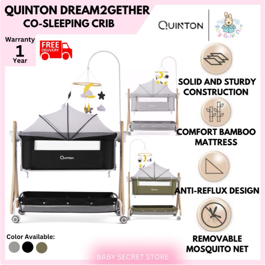เปลนอน Quinton Dream2Gether Co-Sleeping