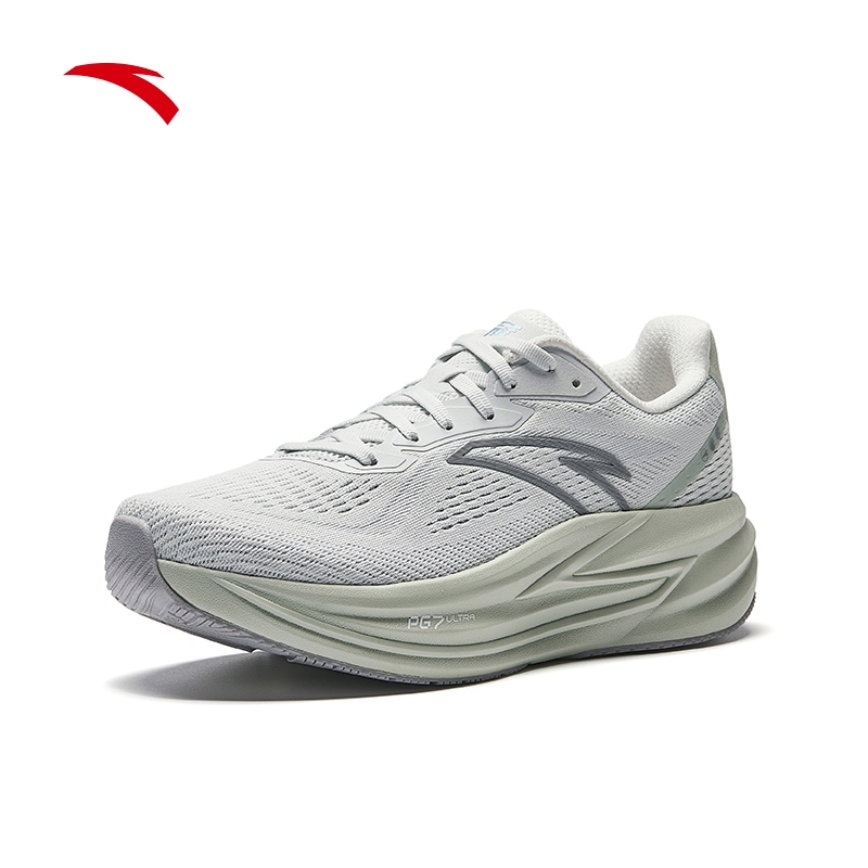 ANTA Women PG7 Ultra G21 4 รองเท้าวิ่ง 1225C5562-2 -สีเทา/เขียว (Kasut Larian/Kasut Joging Perempuan