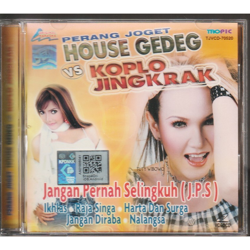 VCD PERANG JOGET HOUSE GEDEG VS KOPLO JINGKRAK