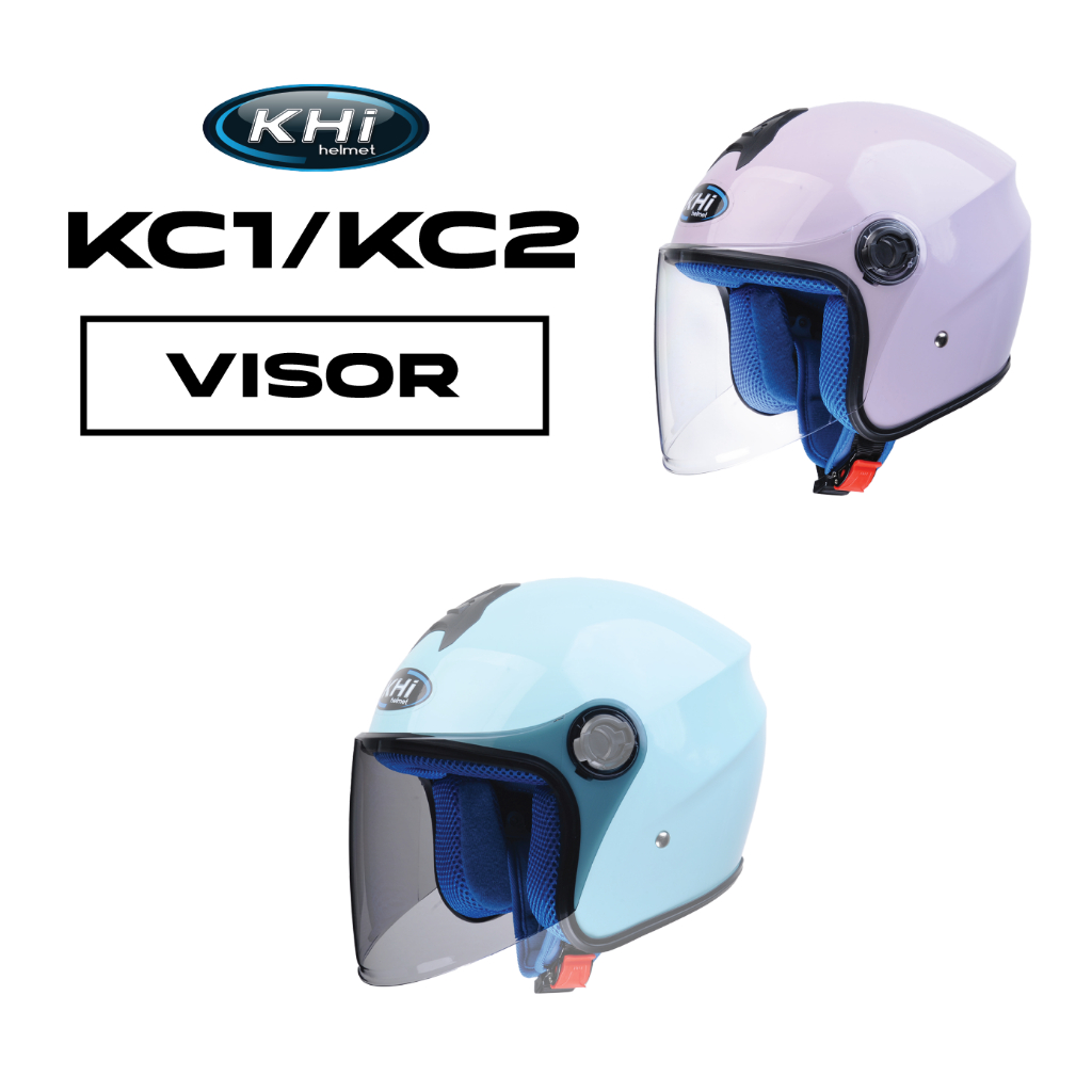 สีVisorสําหรับKHI KC1/KC2 เด็กเด็กหมวกกันน็อครถจักรยานยนต์Visor (เฉพาะVisor) หมวกกันน็อคมอเตอร์Visor