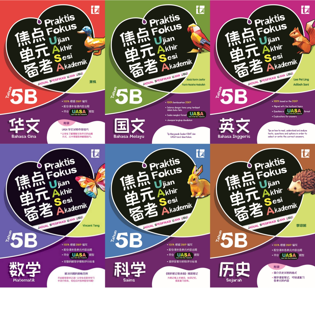 2025 Hua โรงเรียนประถมศึกษา 5th เกรดการบ้านที่สองครึ่ง UASA Format Unit Practice TOPIKAL Notes NOTE 