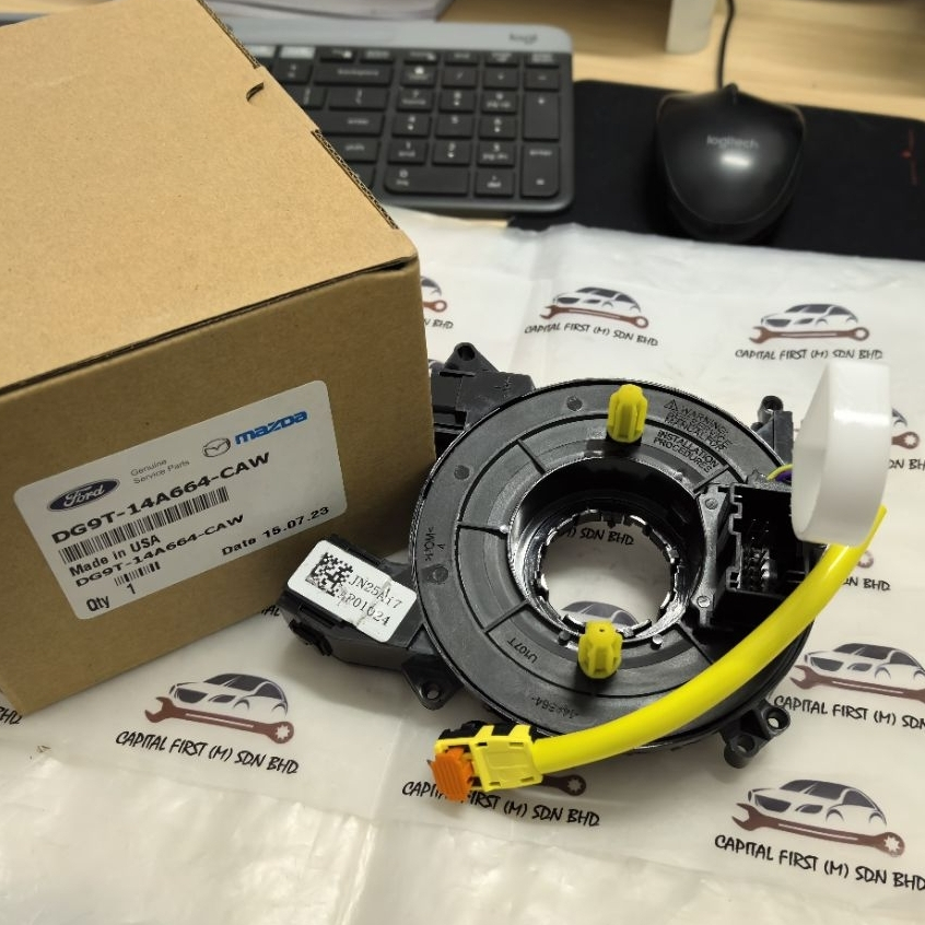 STEERING สายเกลียว / สปริงนาฬิกา Ford Ranger T6 T7 T8 2013-2022 / Ford Everest 2016-2022 T7 EB3T-14A