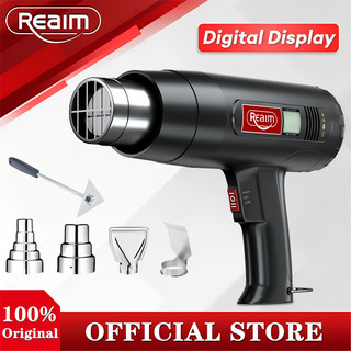2000W Heat Gun Hot Air Gun Blower Heavy Duty Variable Plastic Sealer Digital Display Tool