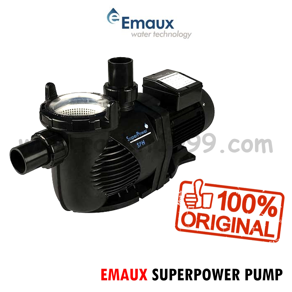 EMAUX SUPERPOWER PUMP - SPH075 / SPH100 - EMAUX SUPER-POWER PUMP / SPH SERIES PUMP / EMAUX pool pump