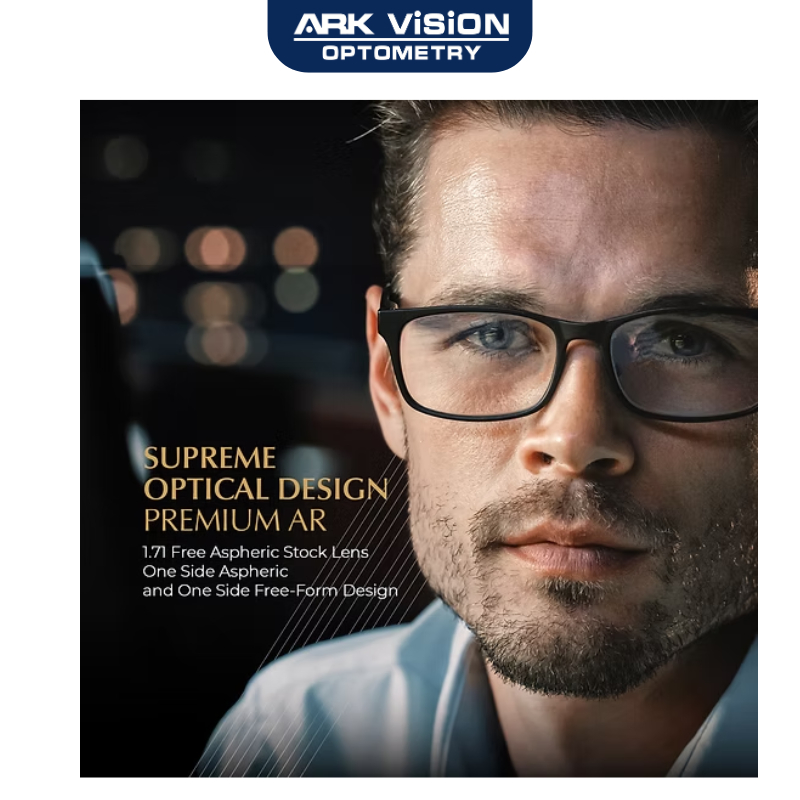 1.71 Single Vision (ฟรี-จาก+Aspheric Design) พร้อมเคลือบแซฟไฟร์ [แนะนําสูง]