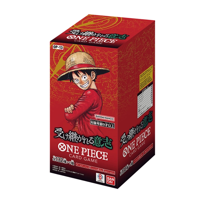 One Piece Card Game Booster Box OP13 -พกพาของคุณจะ-