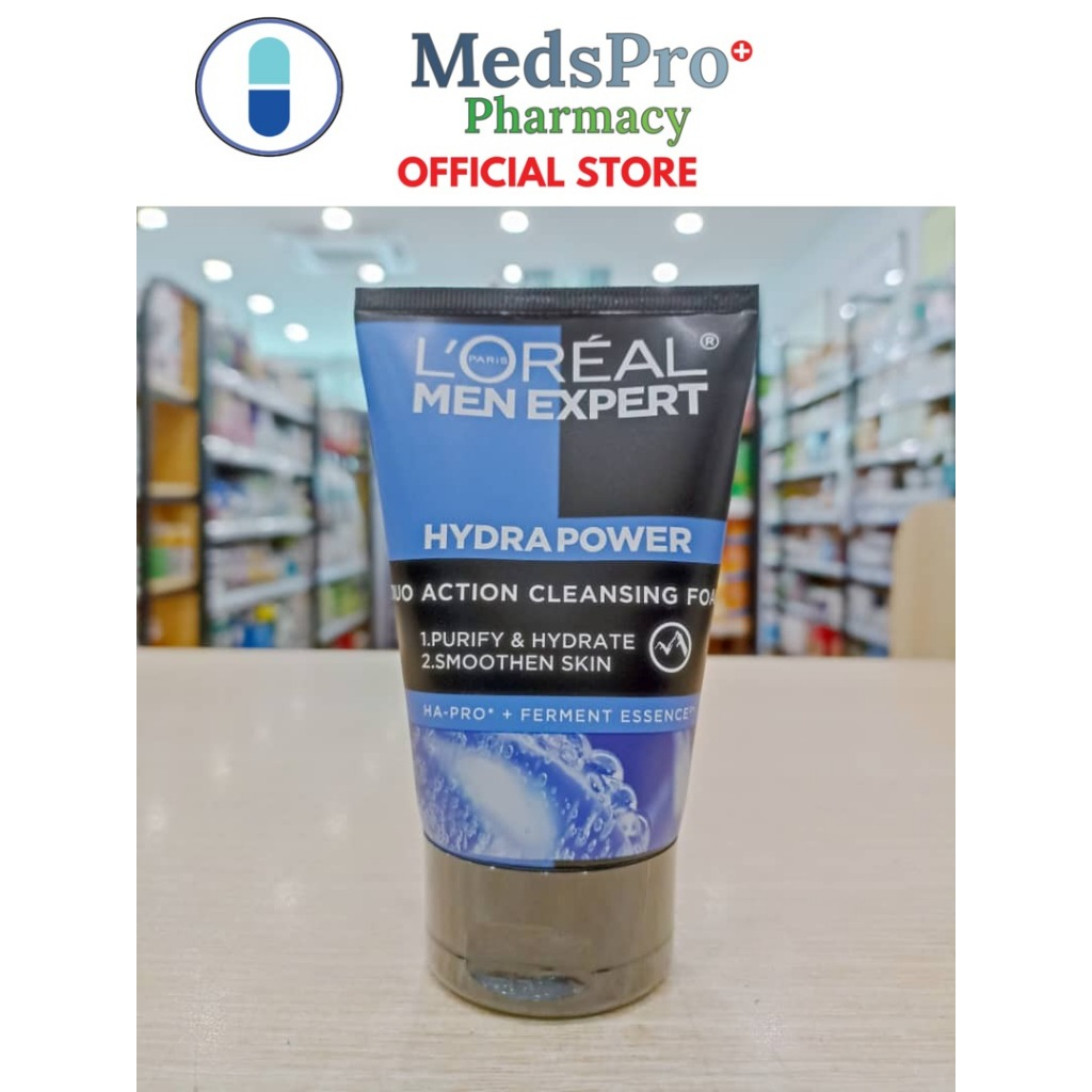 Loreal MEN EXPERT HYDRA POWER DUO ACTION CLEASING FOAM 100ML