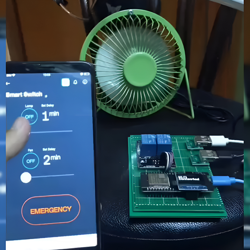 Arduino IoT Apps Blynk Project ESP32 สมาร์ทสวิตช์ Home RBT สวิตช์ไฟและโครงการพัดลม End ปี FYP