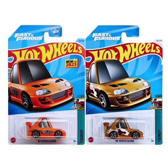 Hot Wheels 94 Toyota Supra Fast & Furious Series สําหรับคอลเลกชันและ