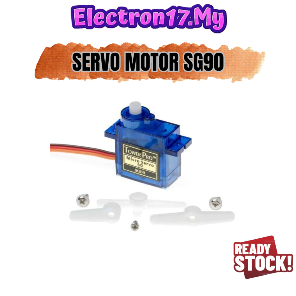 SG90 เกียร์พลาสติก 9g 180 / 360 Deg องศา Micro Servo ชุดมอเตอร์สําหรับ Arduino TowerPro
