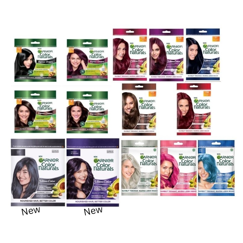 GARNIER การ์นิเย่ แฮร์ คัลเลอร์ เนเชอรัล อัลตร้า คัลเลอร์ ซอง (ใหม่) 30ก