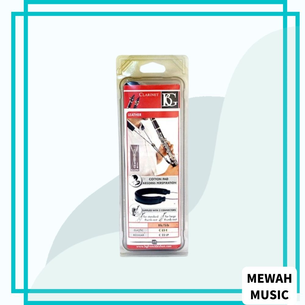 BG C23E Bb Clarinet สายหนังยืดหยุ่น