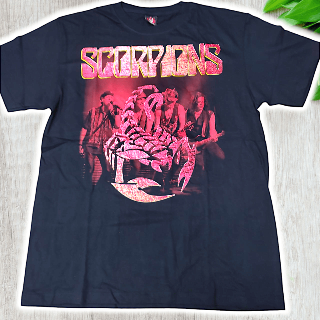 เสื้อยืด Baju Scorpions (1931) Band Rock Yeah