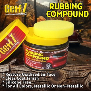 Getf1 Rubbing Compound G3 Cut Paste Heavy Duty Polisher No Silicone Pre-Wax paint power polish wax