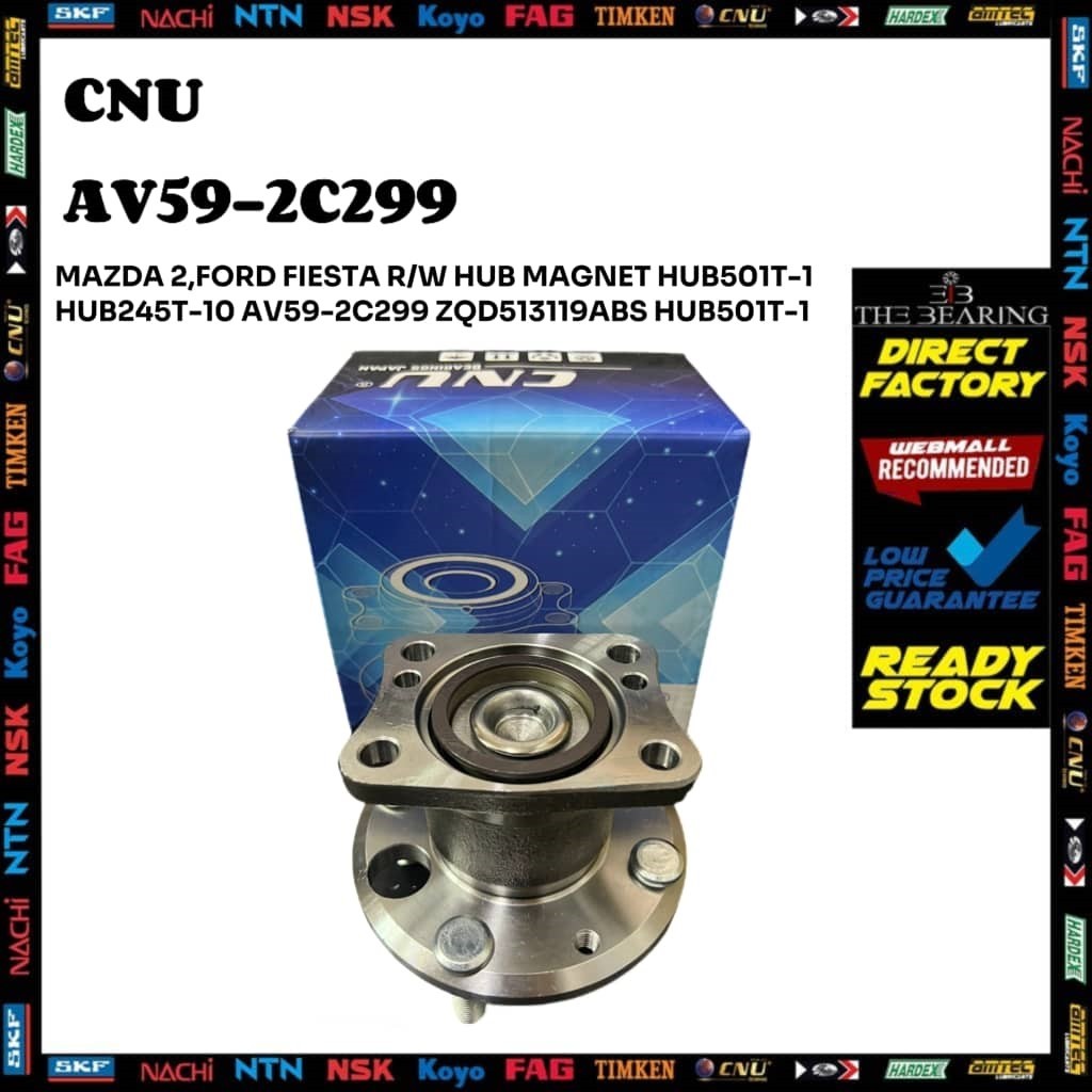 MAZDA 2,FORD FIESTA R/W HUB MAGNET HUB501T-T HUB245T-10 AV59-2C299 ZQD513119 ABS HUB501-1