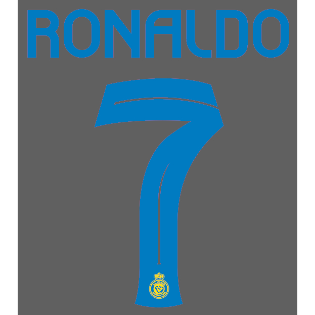Ronaldo nameset alnassr 2324 jersey
