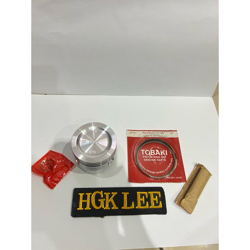 HONDA WAVE125 PISTON & RING SET/WAVE125 S WAVE ALTIMO PISTON KIT SET/WAVE125 PISTON BLOCK 52.4mm มาต