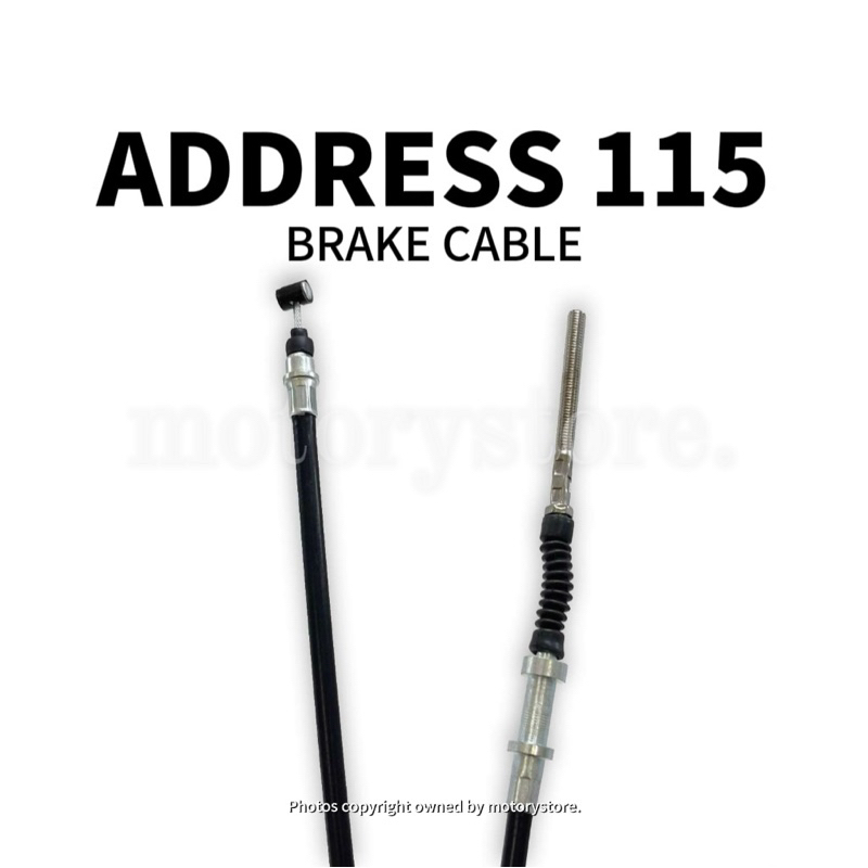 SUZUKI ADDRESS115 สายเบรก KABEL BREK TALI BRAKE CABLE BREK KABEL ADDRESS 115