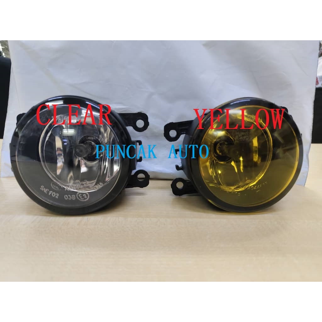 HONDA CITY T9A GM6 2014 FRONT FOG LAMP SPORT LIGHT W / H11 BULB (CLEAR หรือ YELLOW)