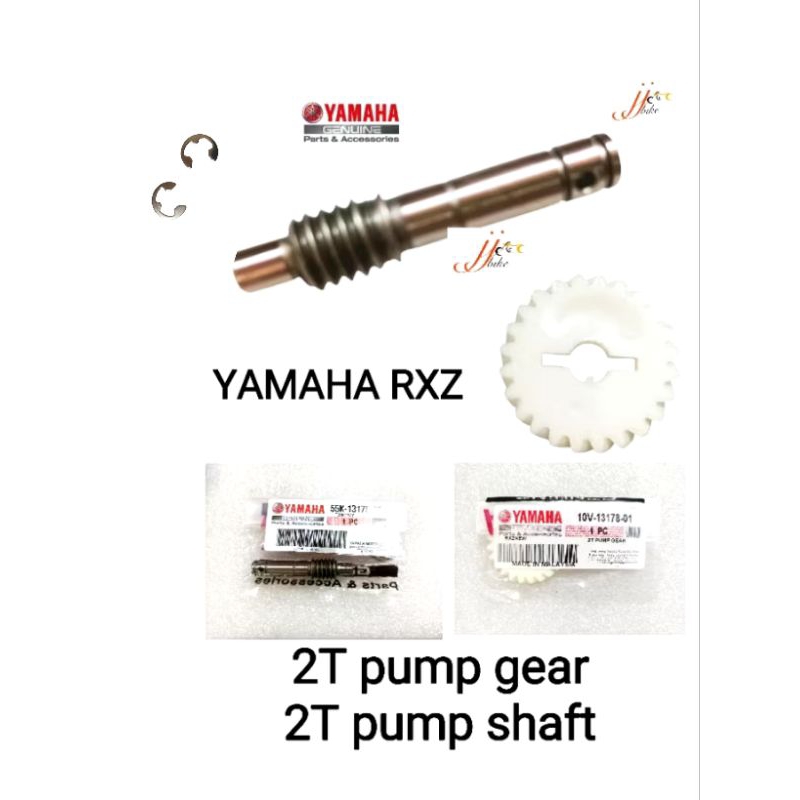Rxz 2T pump shaft 55K-13175-01 Y125 2T เพลาปั๊ม 2T เกียร์ปั๊ม 10V-13178-01 YAMAHA