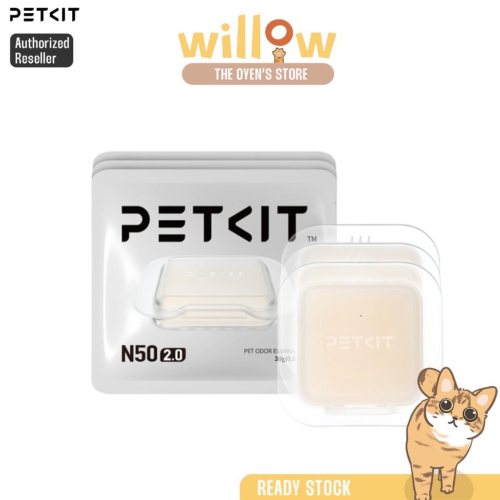 PETKIT N50 เครื่องกําจัดกลิ่นสัตว์เลี้ยงสําหรับ PURA MAX (3 ชิ้น) น้ํายาดับกลิ่นกล่องครอกอัจฉริยะ