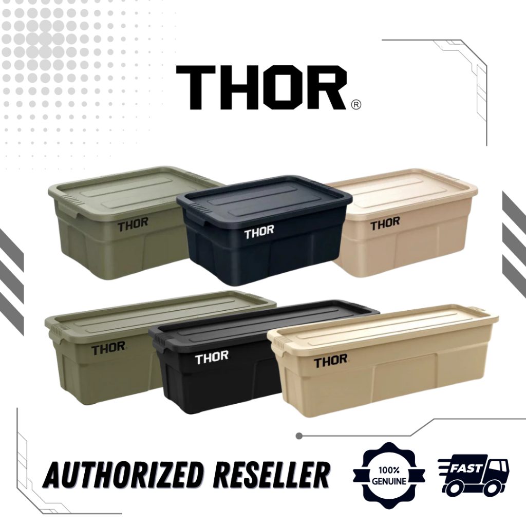 THOR 2.5L Mini Tote Box, Small / Long Stackable Storage Container