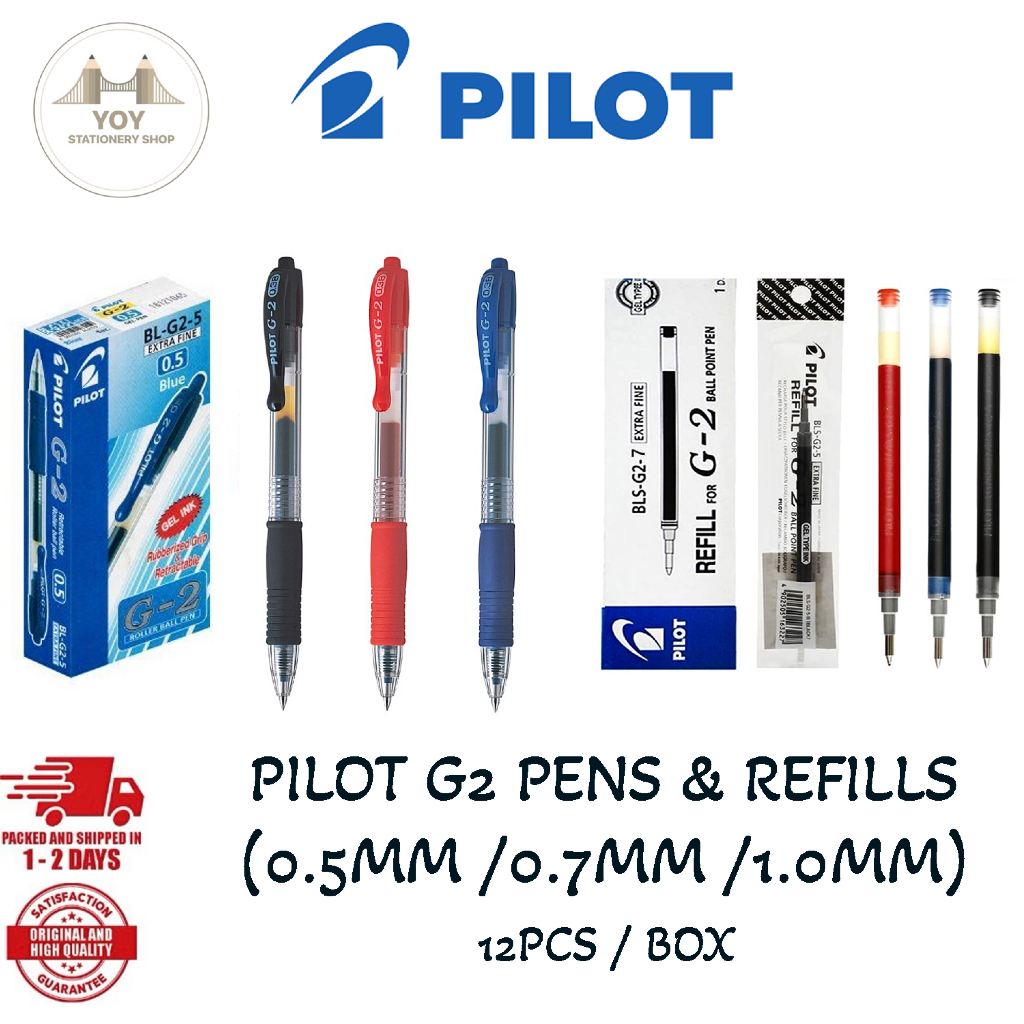 PILOT G2 PEN / PILOT G2 REFILL / PILOT G2 GEL PEN / PILOT G2 GEL PEN REFILL
