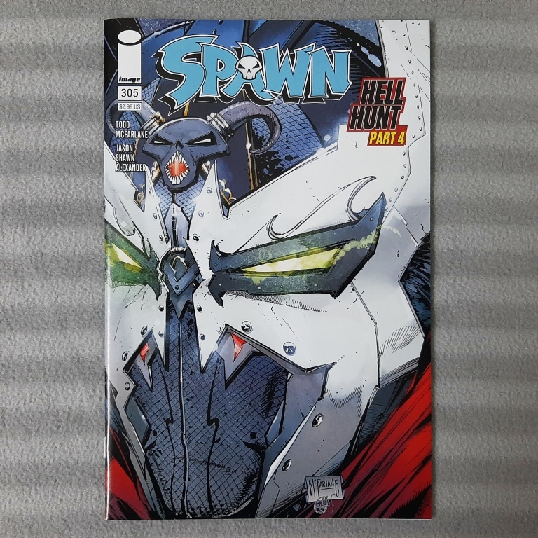 Spawn 305 Todd McFarlane Variant (ภาพการ์ตูน) Jason Shawn Alexander