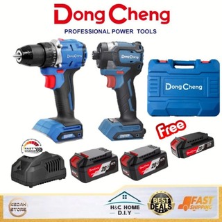 Dongcheng 20V Brushless New Impact Driver Full Set & Solo Fast Change Changer
