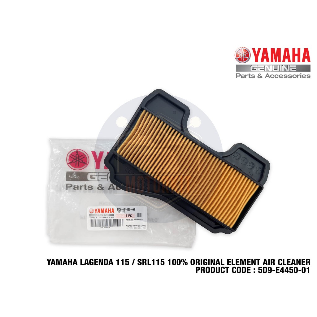 YAMAHA SRL115 LAGENDA 115Z 115ZR กรองอากาศ AIR CLEANER ELEMENT 5D9-E4450-01