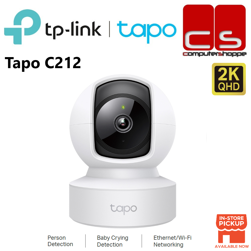 Tp-link Tapo C212 Pan/Tilt Home Security Wi-Fi Camera