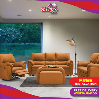 Caler Home Candy 1R + 2/3 Seater Sofa Set Living Room With Coffee Table