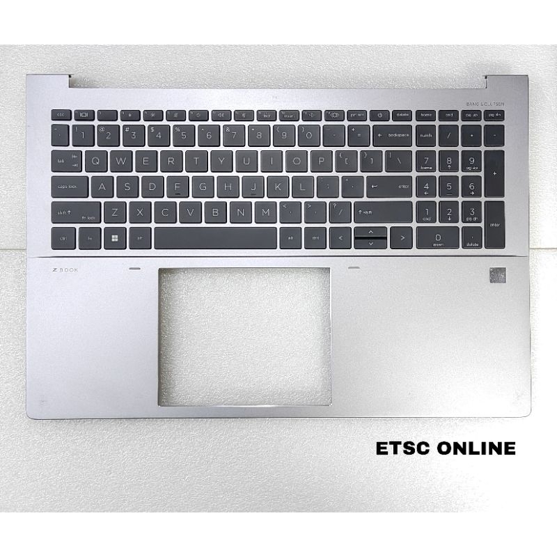 Palmrest แล็ปท็อปสําหรับ Hp Zbook Fury 16 G9 G10 ฝาครอบด้านบน Palmrest พร้อมคีย์บอร์ดเรืองแสง