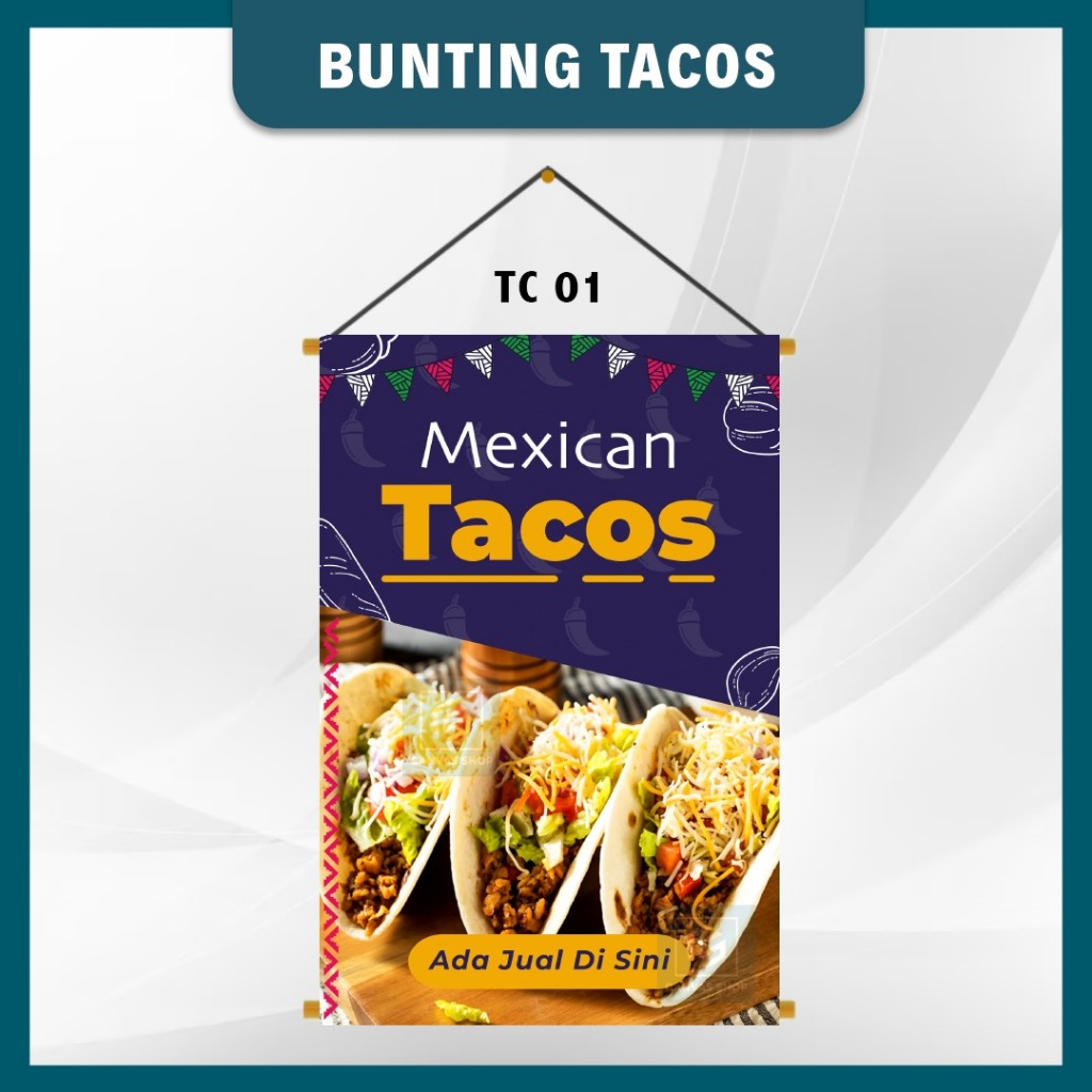 TACOS UV BUNTING 2X3 2X4 2X5 ถึง FAST &