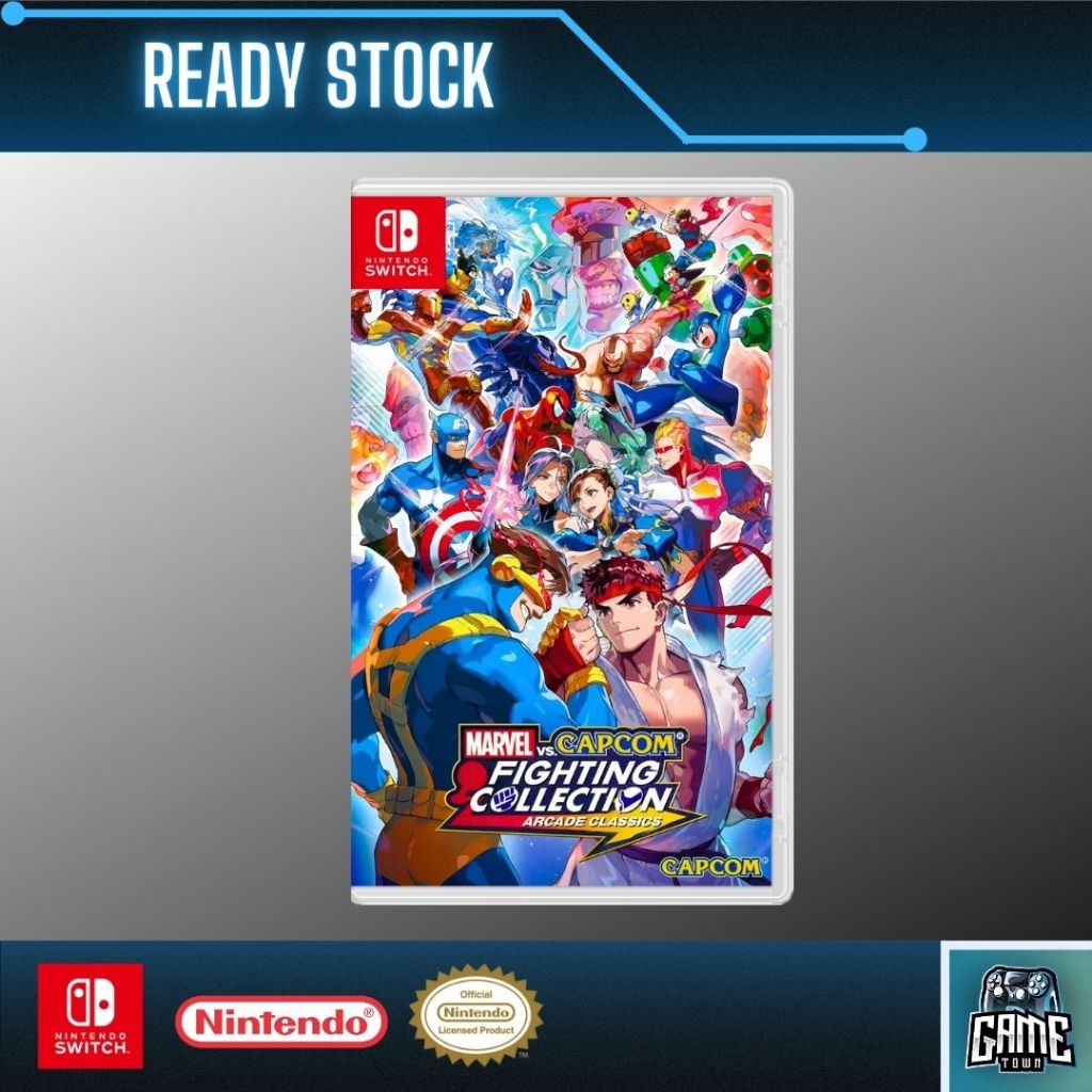 Nintendo Switch Marvel Vs. Capcom Fighting Collection Arcade Classics 漫威 VS Arcade Fluority Arcade S