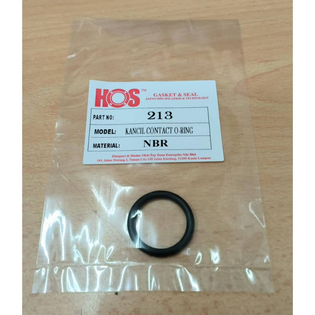 [ 213-SILICON ] [ 213-VITON ] [ 213-NBR KANCIL CONTACT O-RING ]